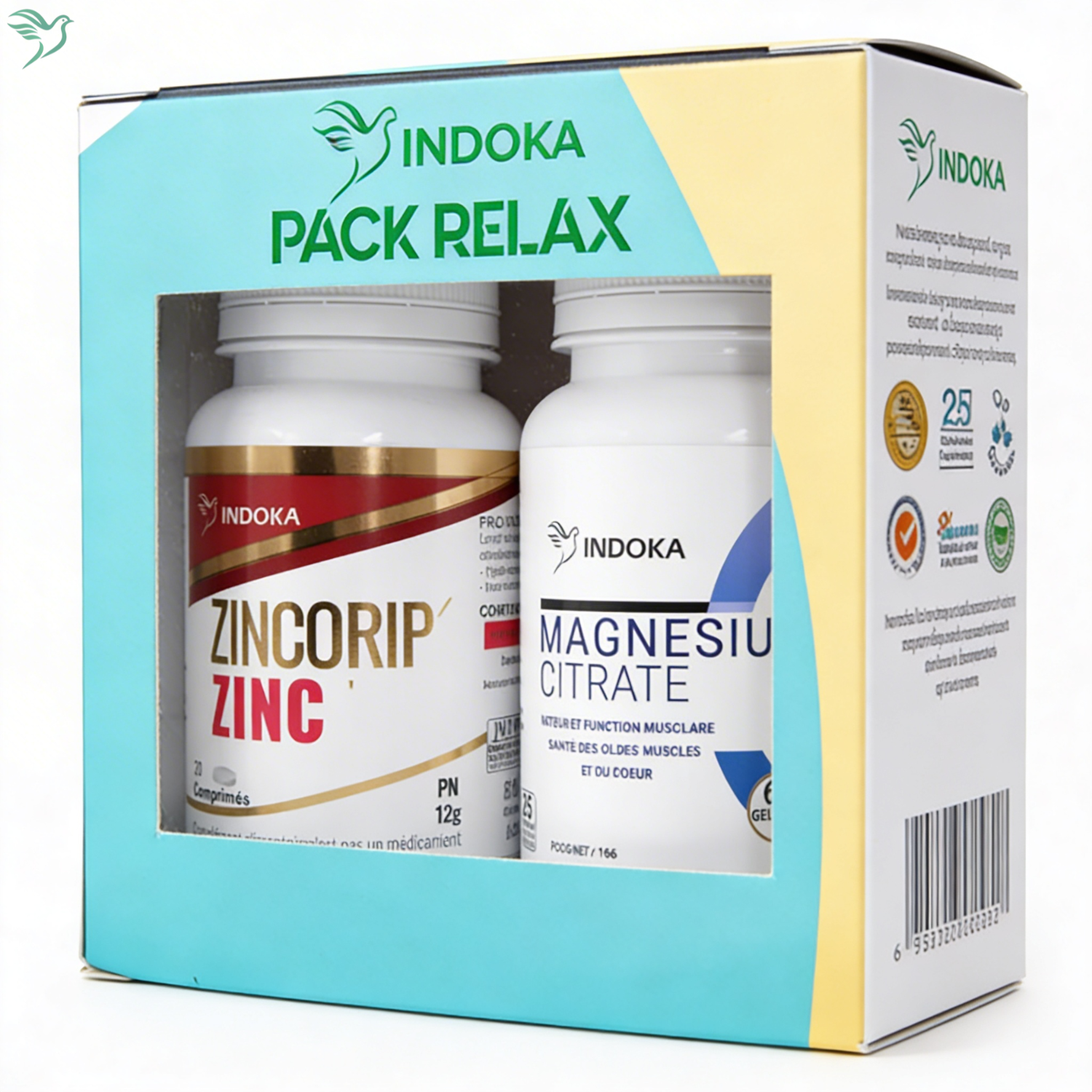 🌟 Pack Vitalité & Équilibre – Zinc + Magnésium